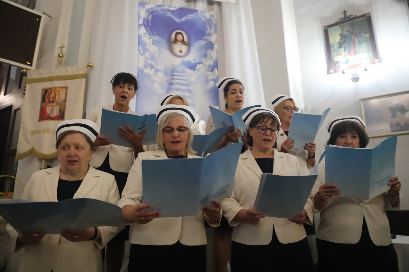 Wiązowna, Msza święta w intencji pielęgniarek u bł. Hanny Chrzanowskiej  PAP/Tomasz Gzell