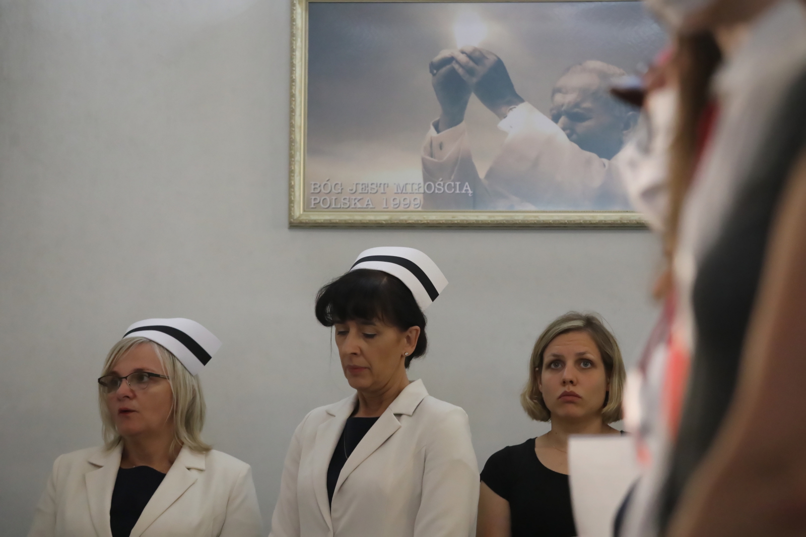 Wiązowna, Msza święta w intencji pielęgniarek u bł. Hanny Chrzanowskiej  PAP/Tomasz Gzell