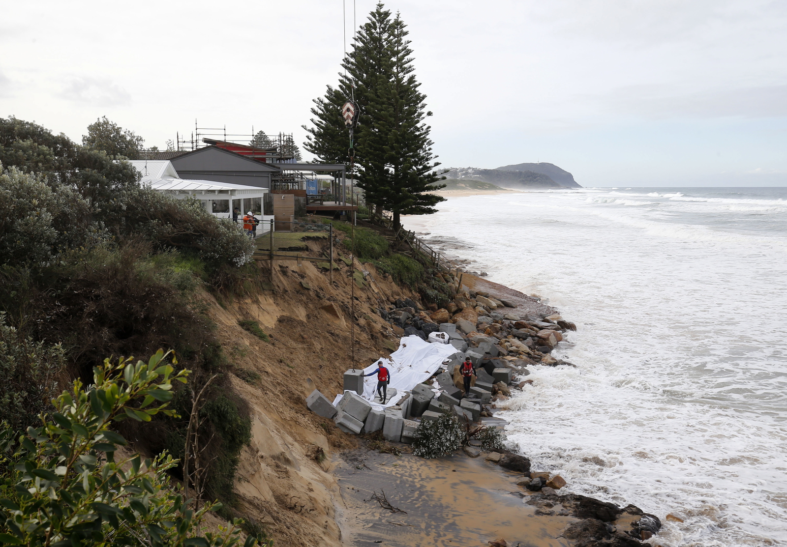 Erozja wybrzeża w Australii Fot. 