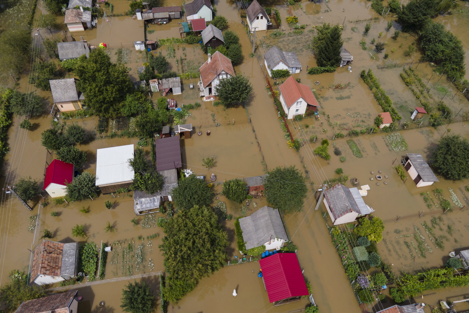 Powodzie na Węgrzech fot. EPA/Gyorgy Varga