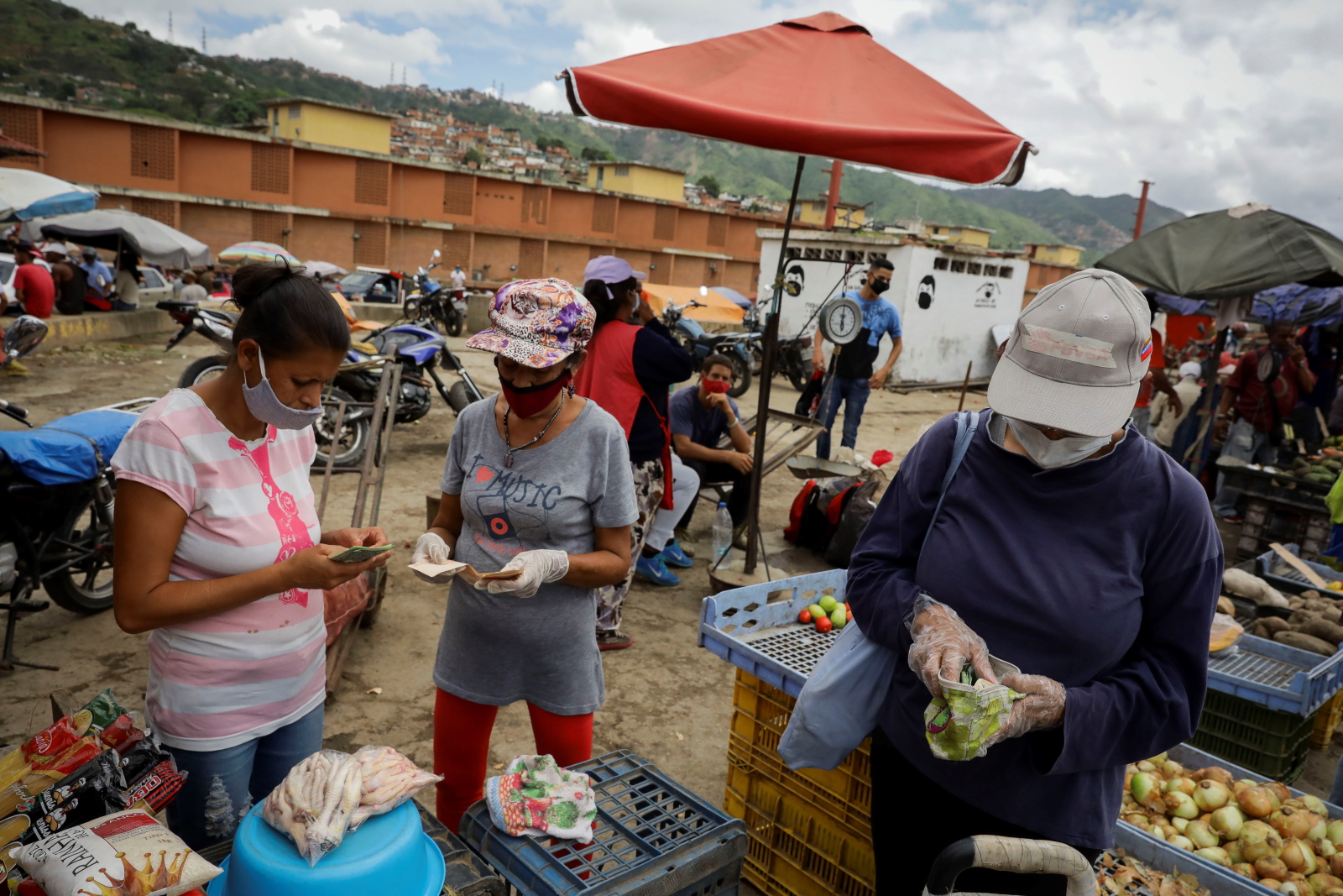 Wenezuela. fot. EPA/RAYNER PENA