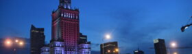 Pałac Kultury i Nauki w Warszawie fot. PAP/Radek Pietruszka
