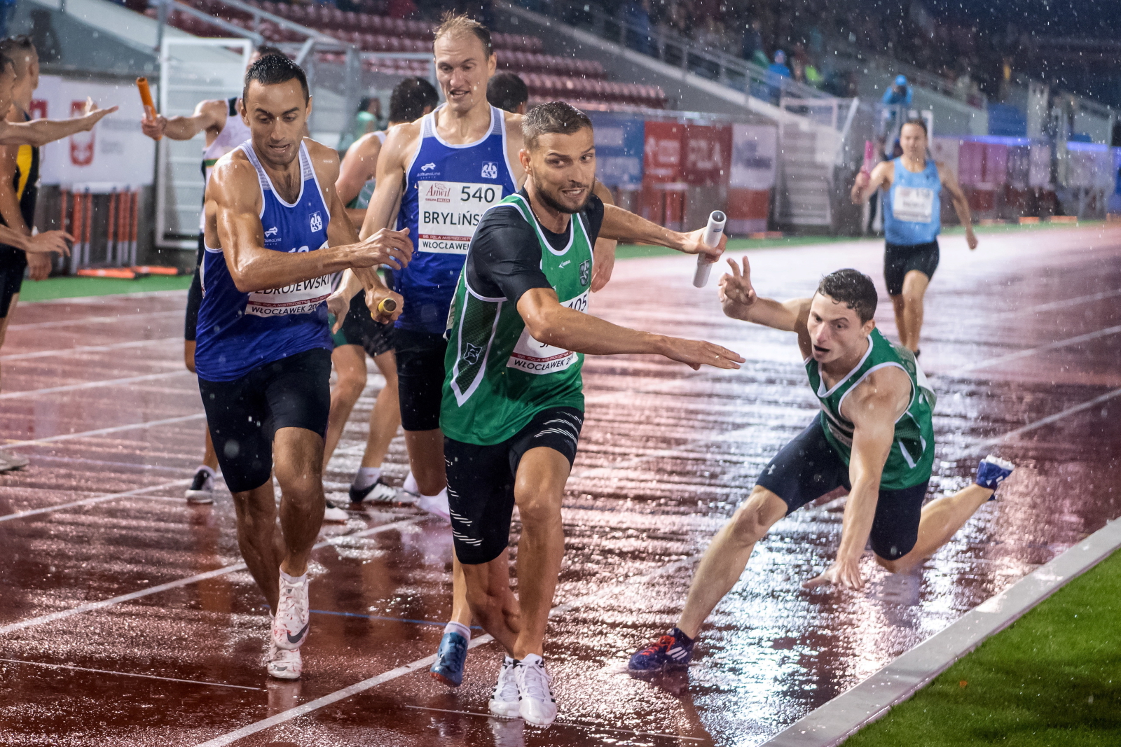 Lekkoatletyczne mistrzostwa polski we Włocławku fot. PAP/Tytus Żmijewski