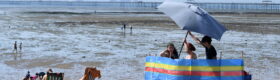 upały w wielkiej brytanii fot. EPA/ANDY RAIN