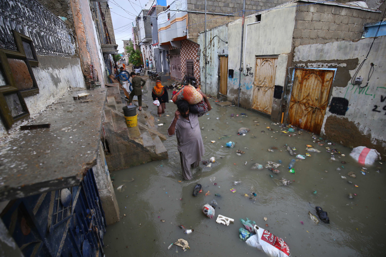 Powódź w Pakistanie EPA/SHAHZAIB AKBER 