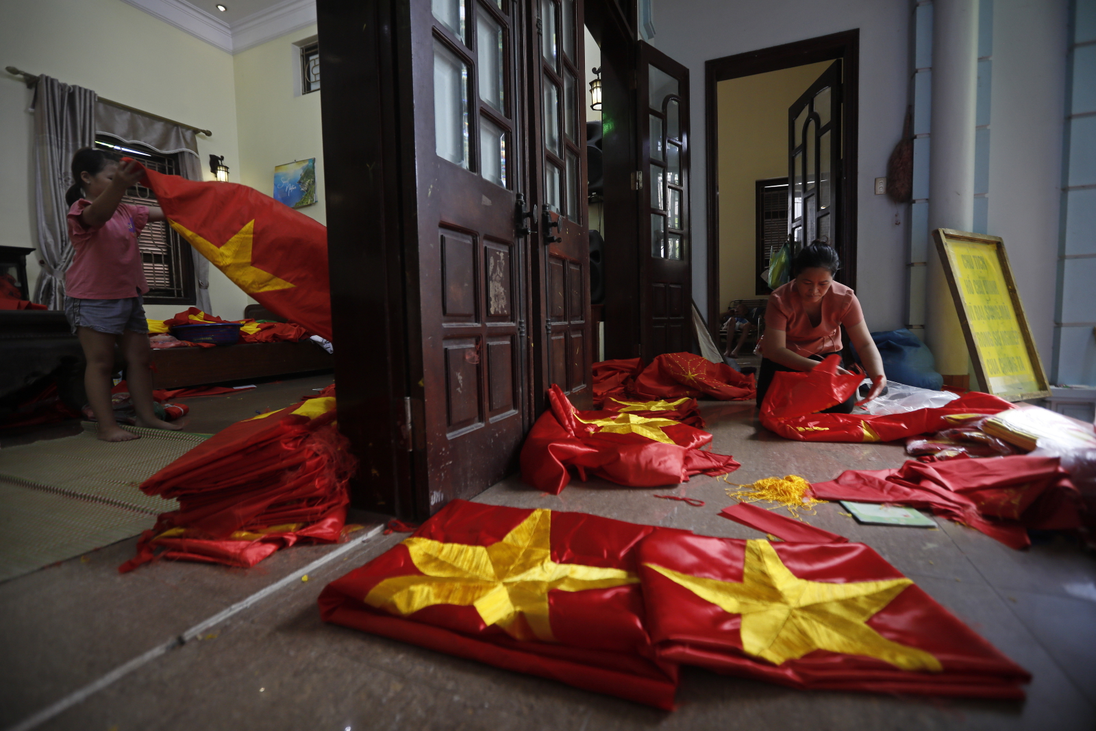 Wietnam. Przygotowania do święta narodowego EPA/LUONG THAI LINH 