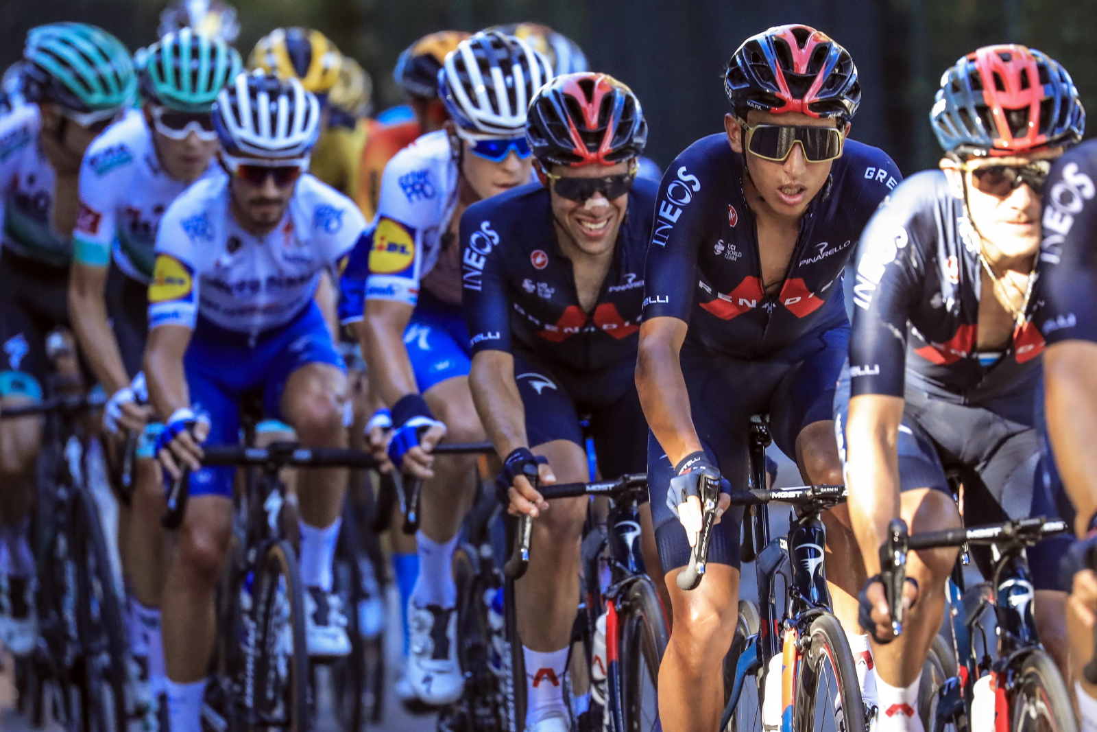 Tour de France fot. EPA/CHRISTOPHE PETIT TESSON 
