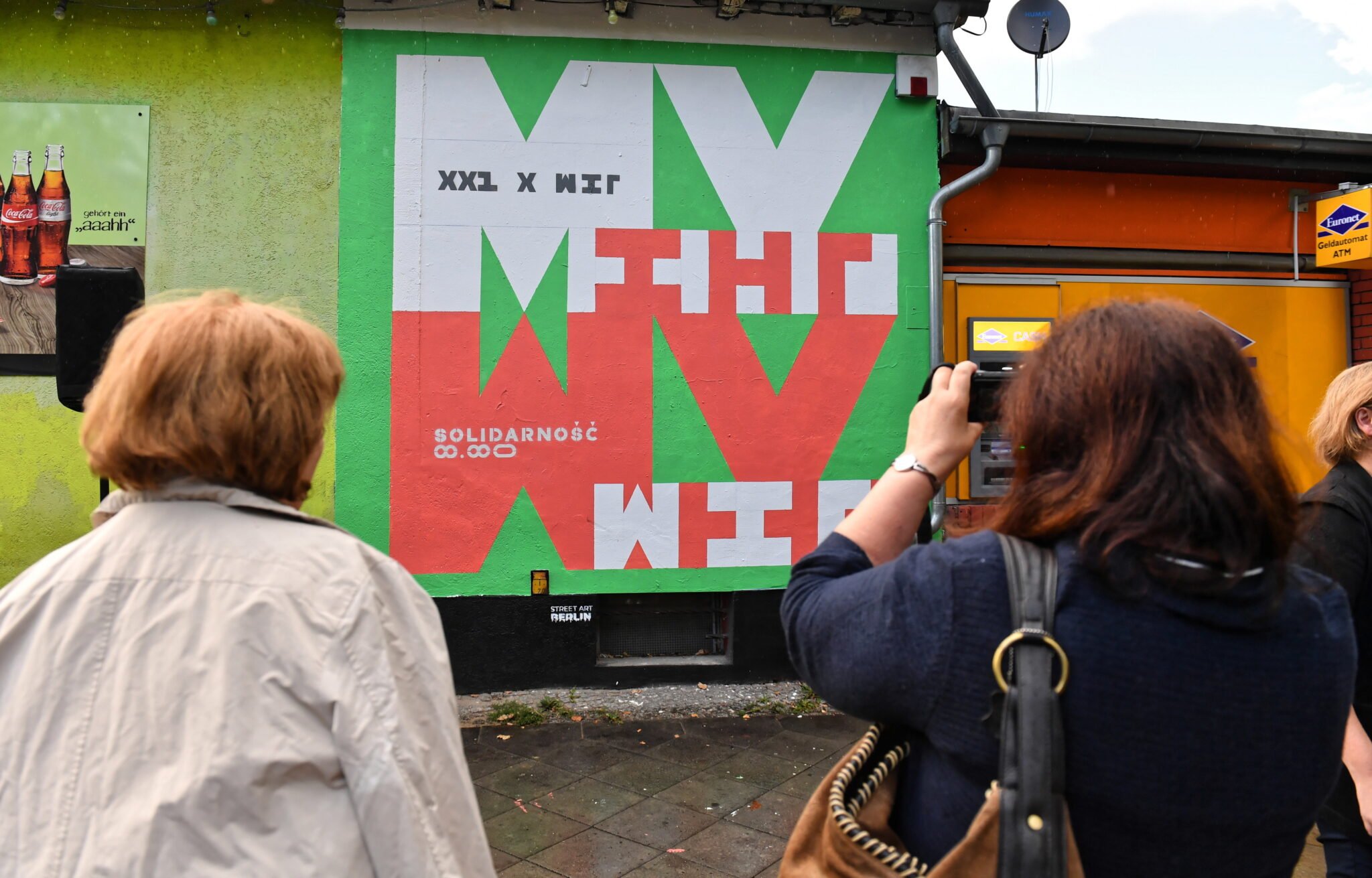Berlin: odsłonięcie muralu 