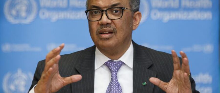 Szef WHO Tedros Adhanom Ghebreyesus