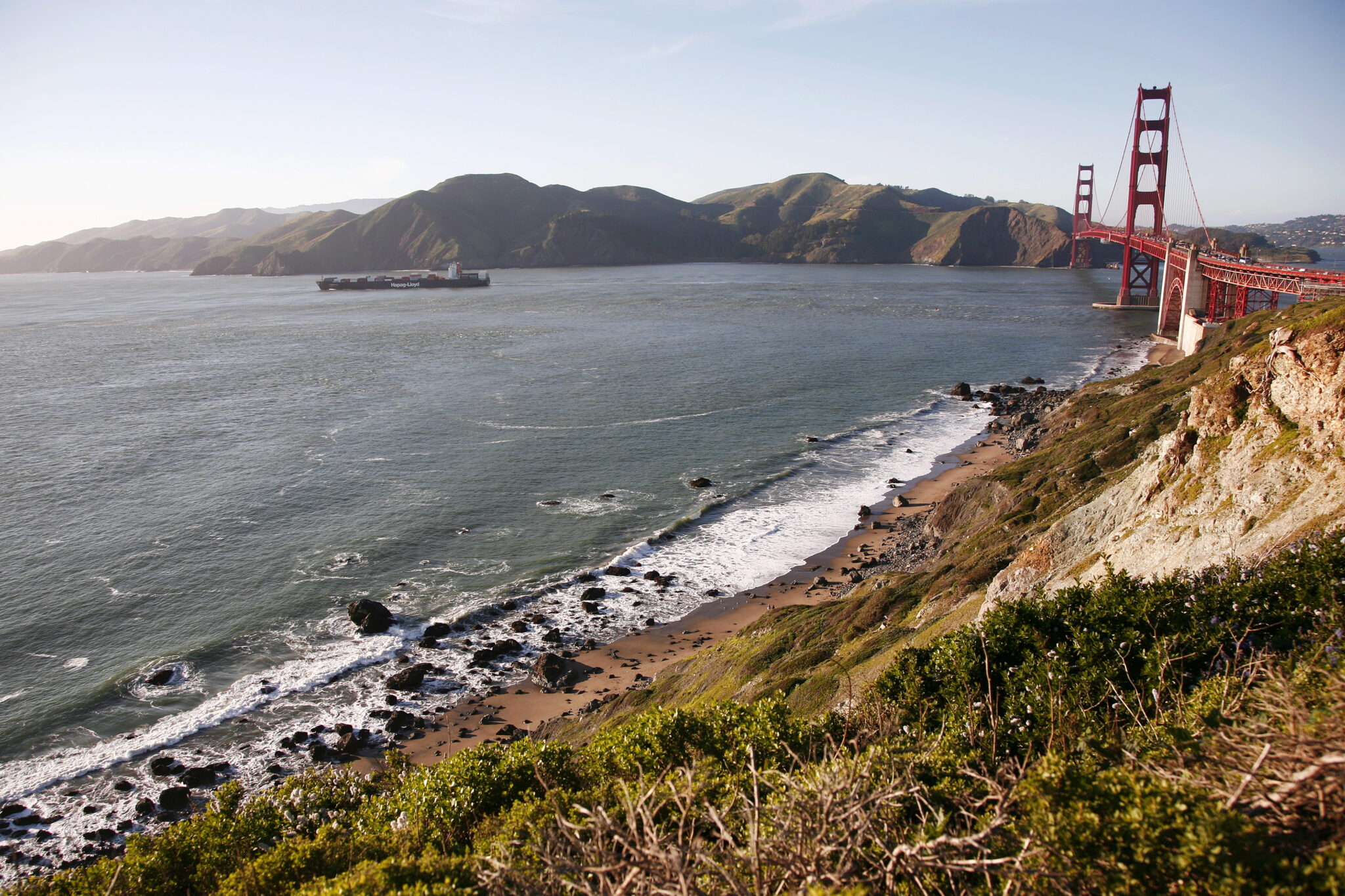 Panorama San Francisco, USA. Fot. EPA/BEN WENZ 
