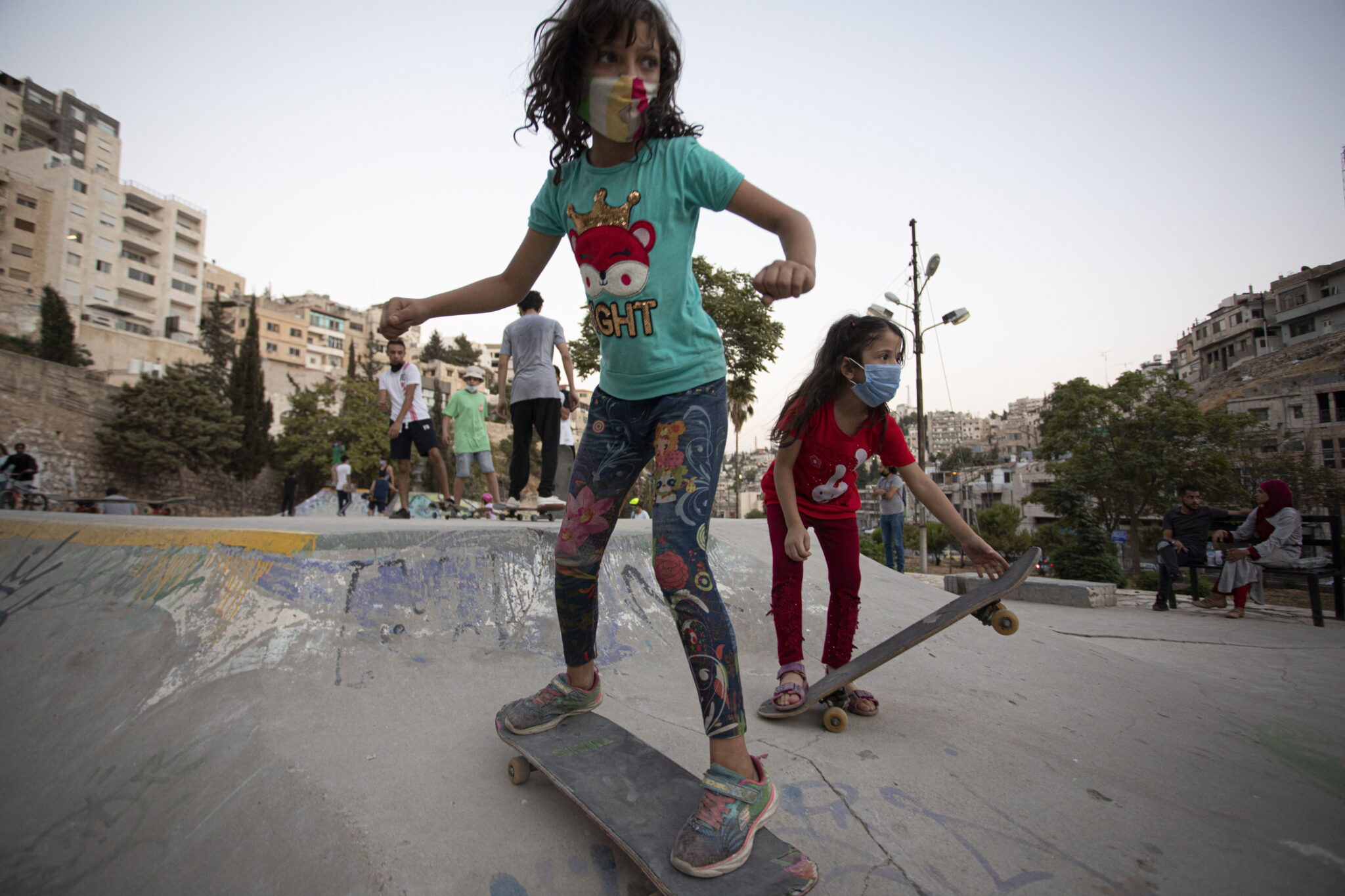 Dzieci w Jordanii. FOT.  EPA/ANDRE PAIN 