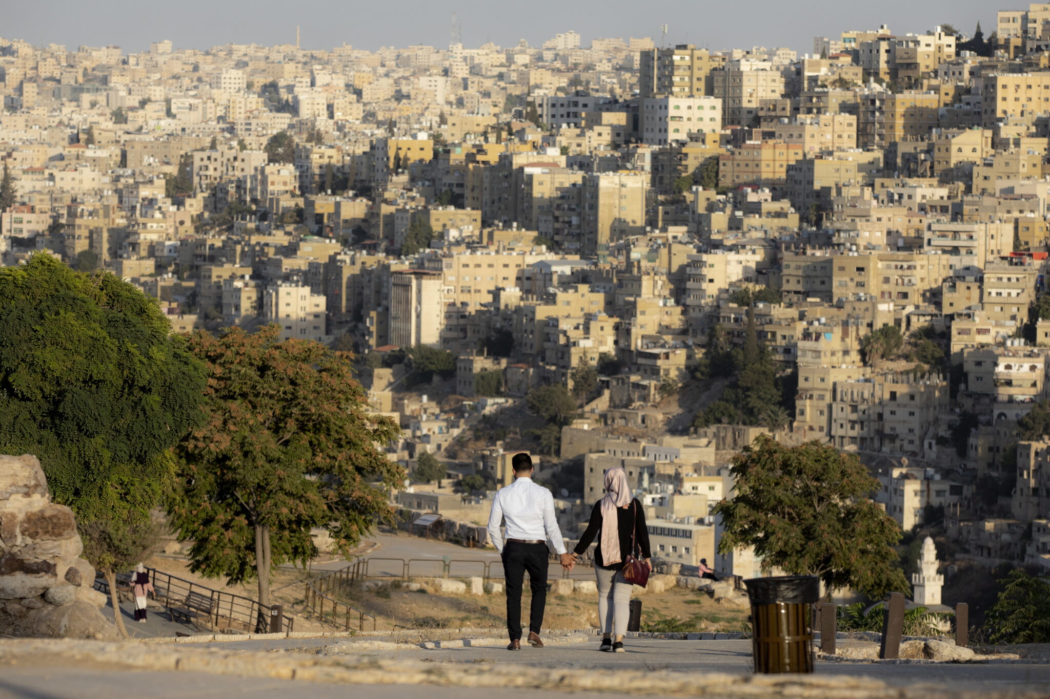 27 września to Światowy Dzień Turystyki. Na zdjęciu Amman w Jordanii, fot. EPA / ANDRE PAIN