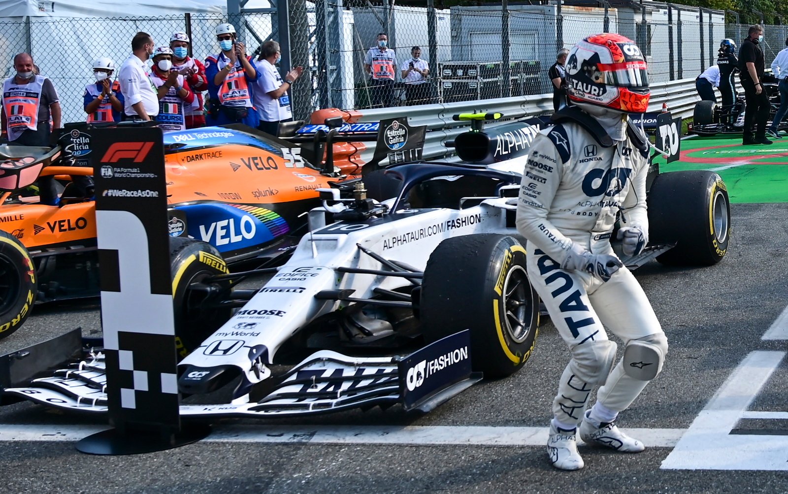 Grand Prix Włoch w Formule 1 fot. EPA/Miguel Medina 