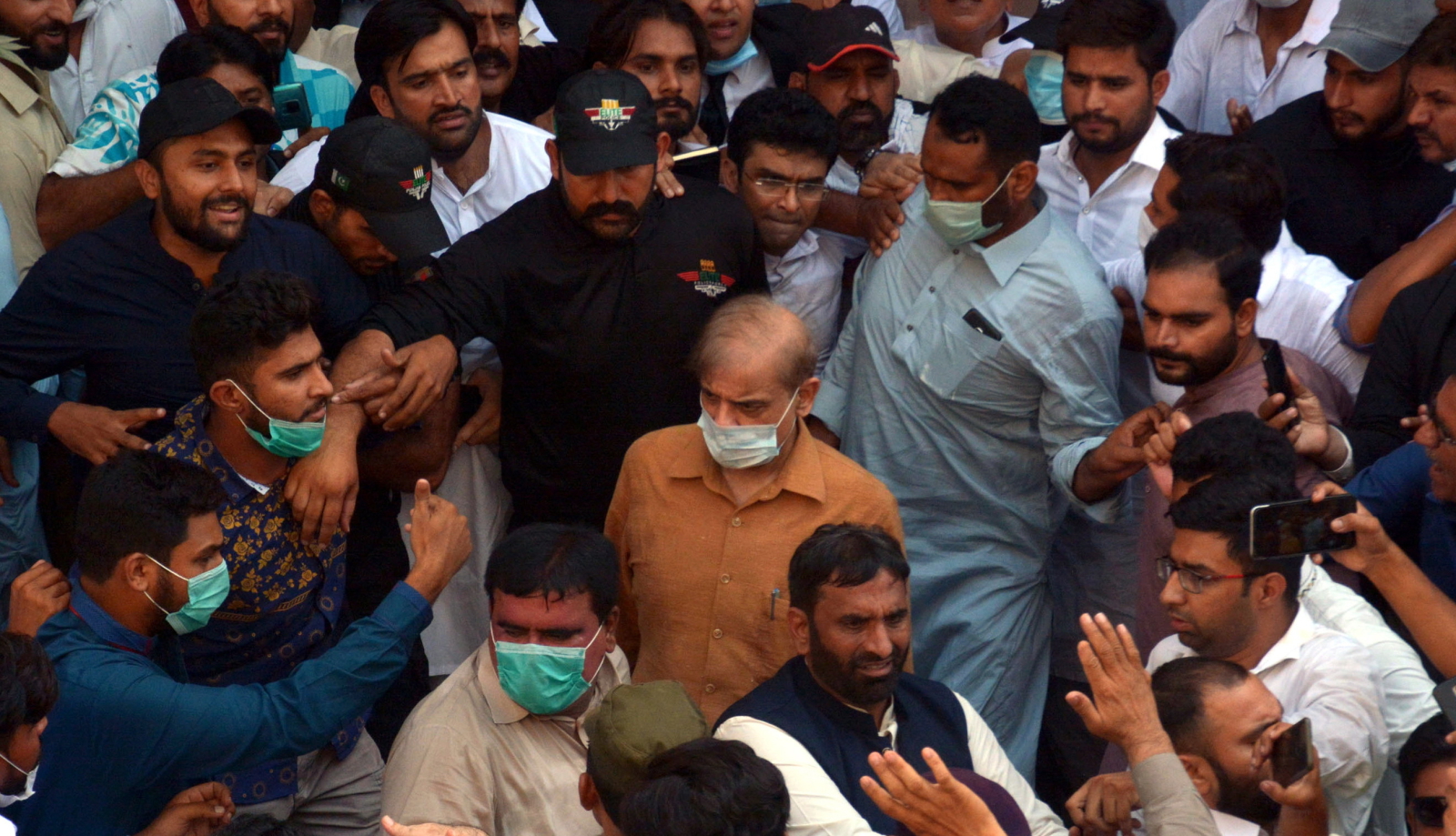 Protesty w Pakistanie fot. EPA/RAHAT DAR 
