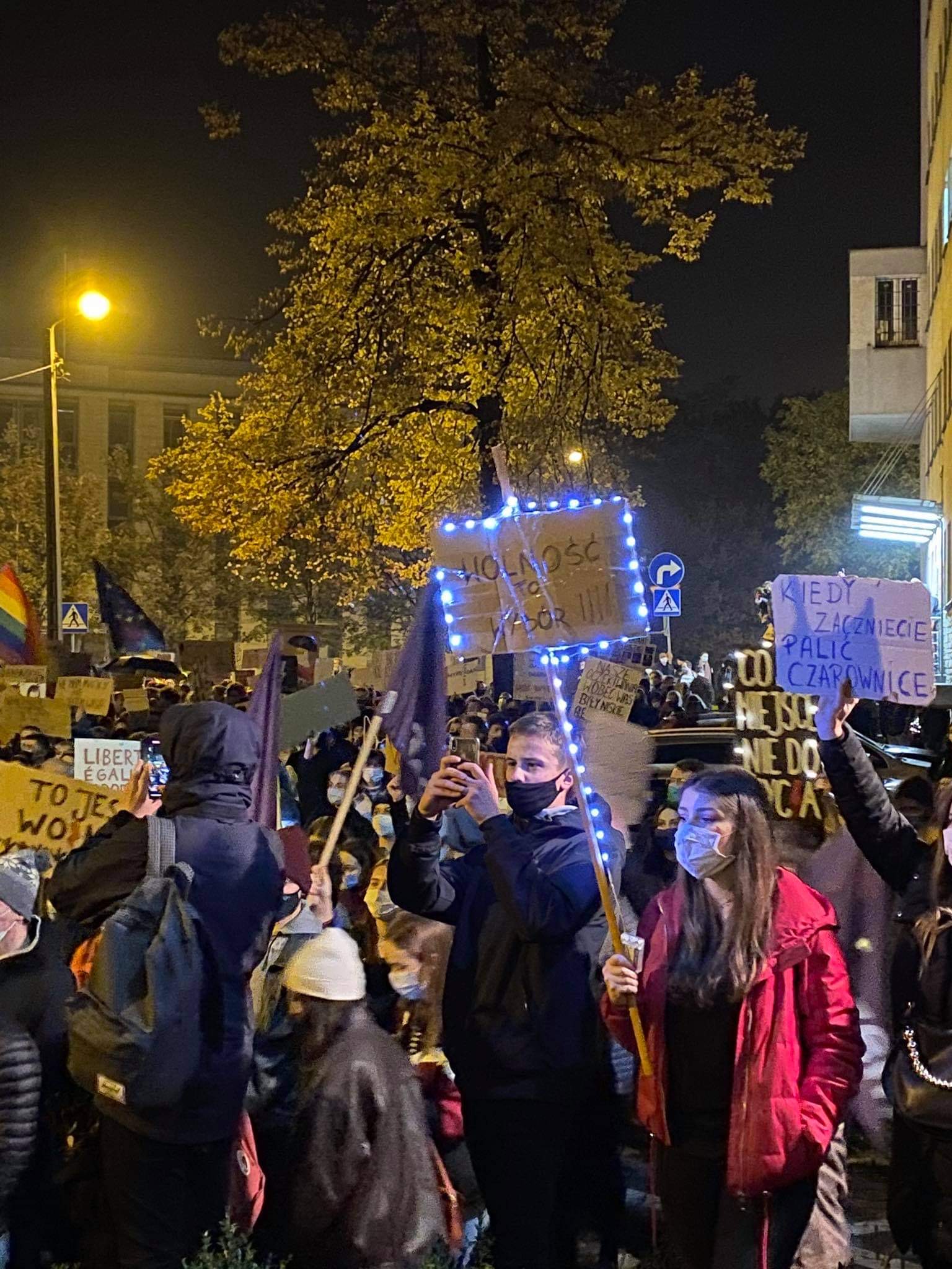 Manifestacje w Poznaniu fot. Łukasz Tadyszak