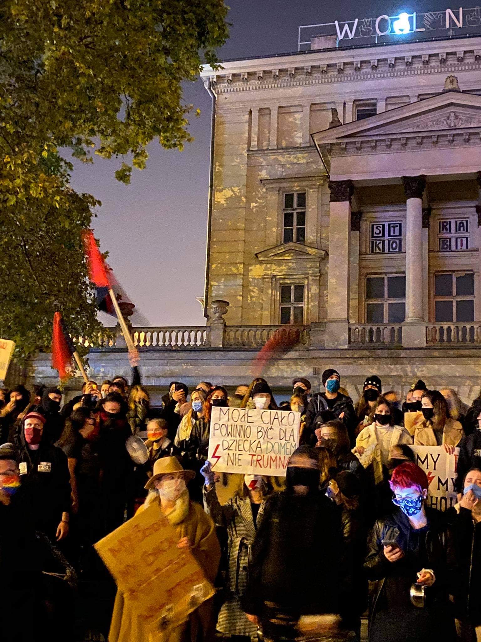 Manifestacja w Poznaniu fot. Łukasz Tadyszak