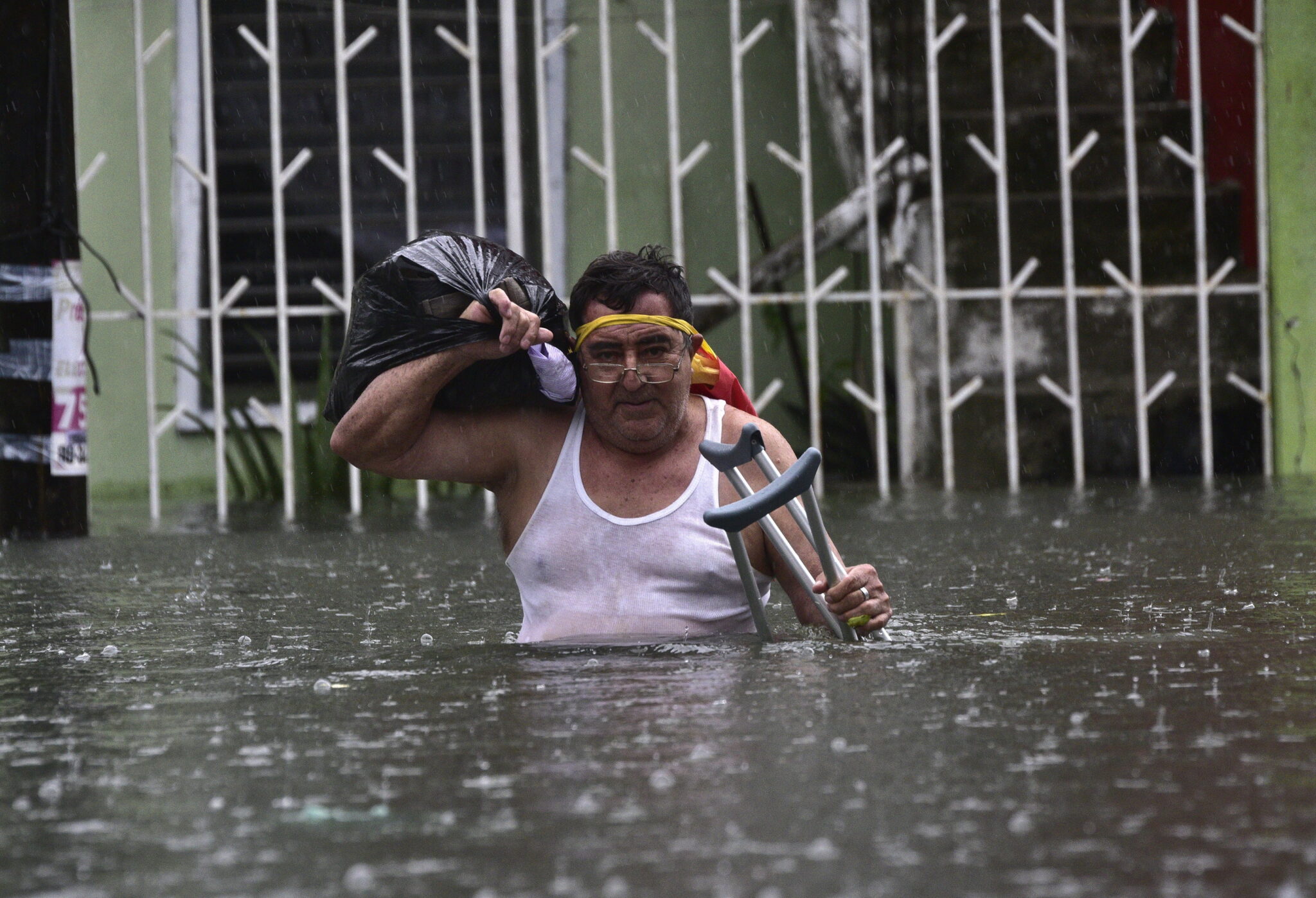Powódź w stanie Tabasco w Meksyku, fot. Jaime Avalos