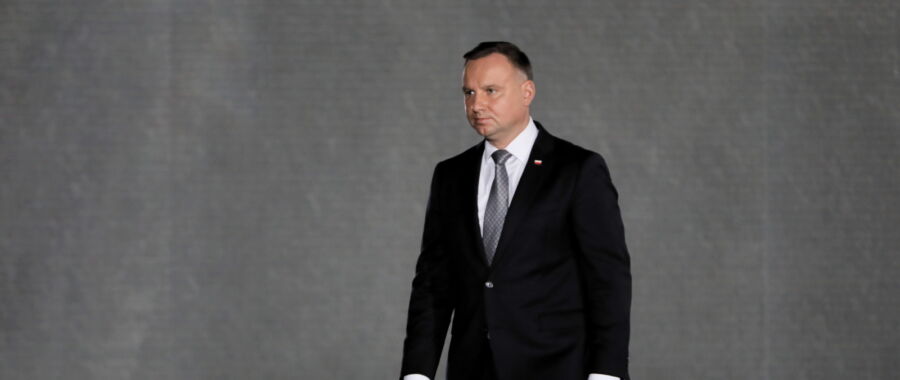Prezydent Duda w Bykowine fot. PAP/Leszek Szymañski