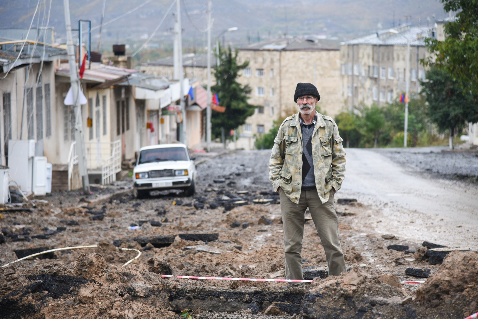 Ubodzy cierpią na konflikcie w Azerbejdżanie fot. EPA/DAVID GHAHRAMANYAN