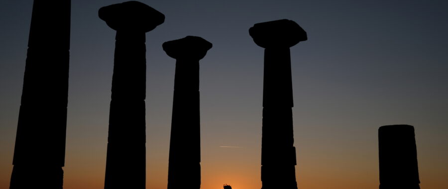 Świątynia Ateny w Turcji fot. EPA/SEDAT SUNA