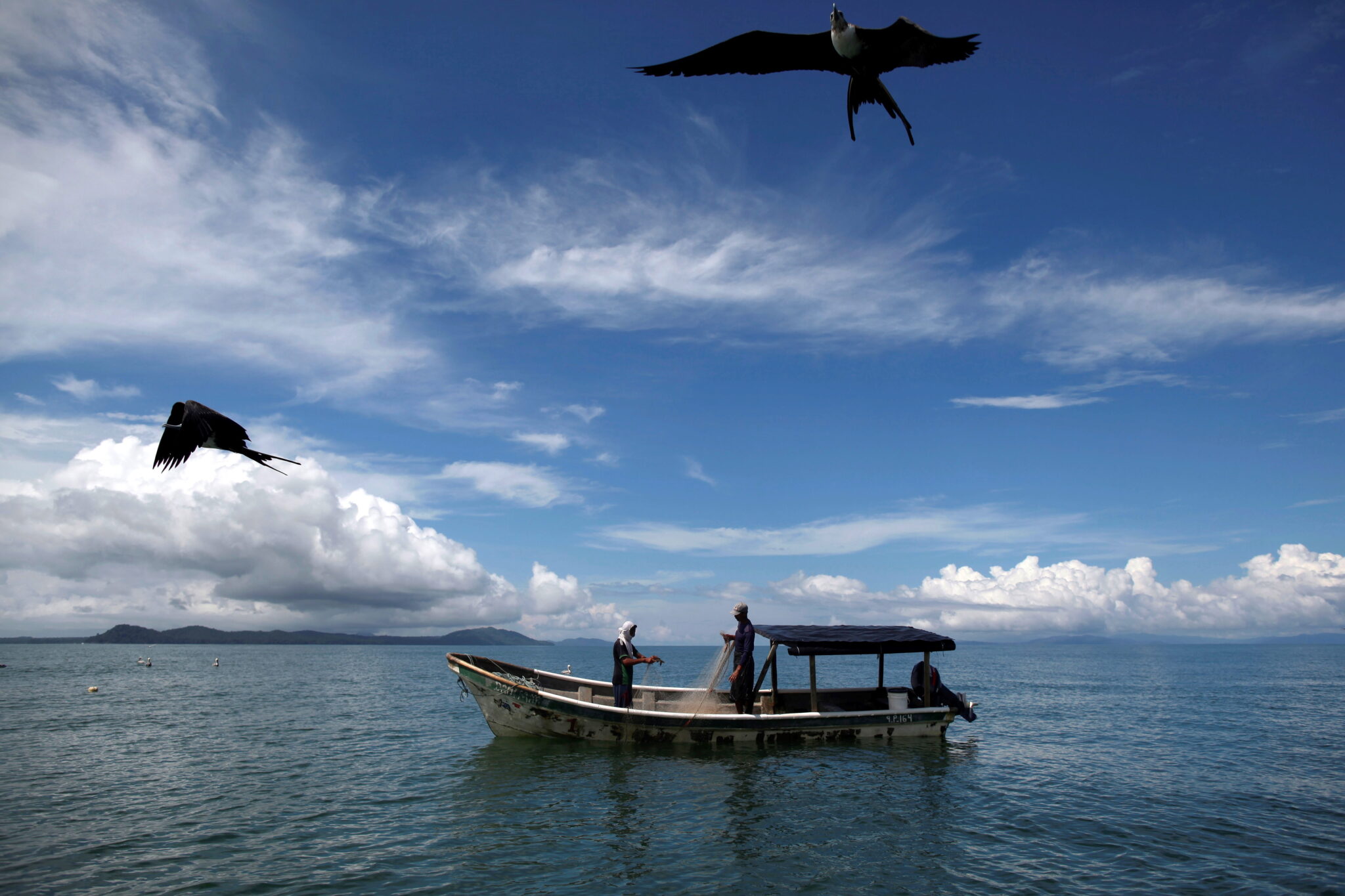 Panama: dzień z życia rybaka. fot. EPA/BIENVENIDO VELASCO