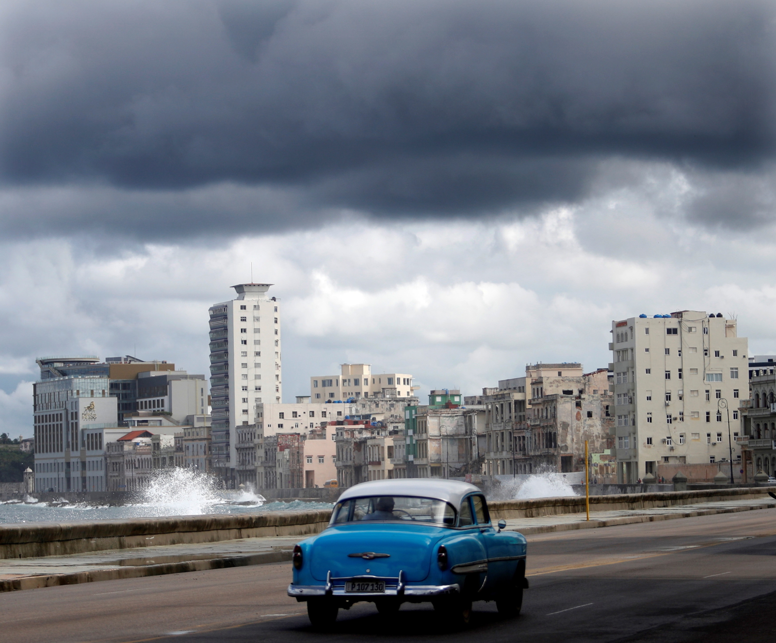 Pogoda na Kubie. Fot. EPA/Yander Zamora 