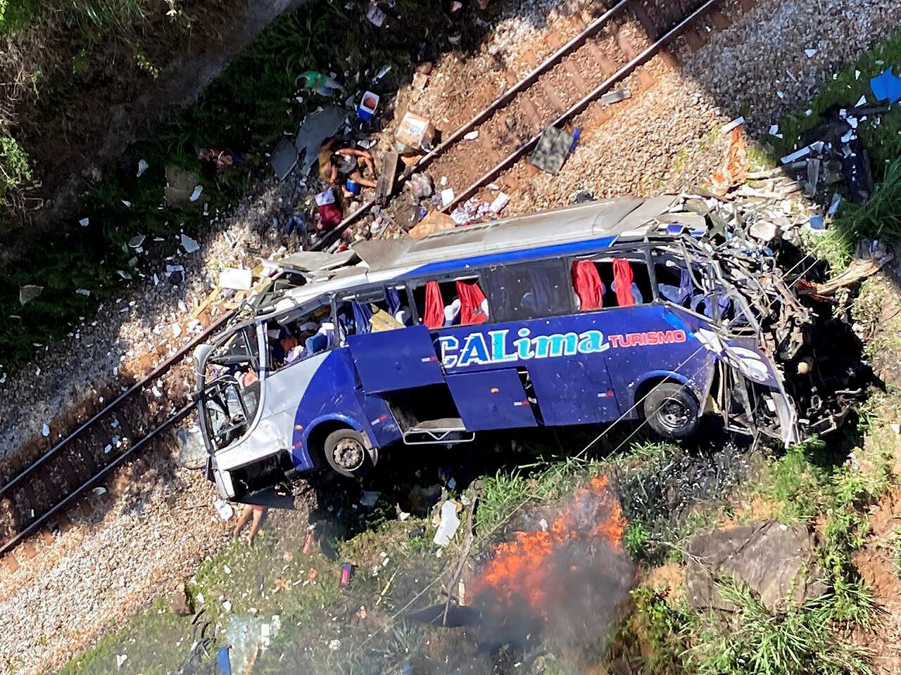 brazylia wypadek autobusu