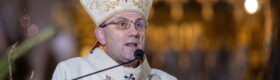 Gniezno, 25.12.2020. Pasterka pod przewodnictwem Prymasa Polski arcybiskupa Wojciecha Polaka fot. PAP/Paweł Jaskółka