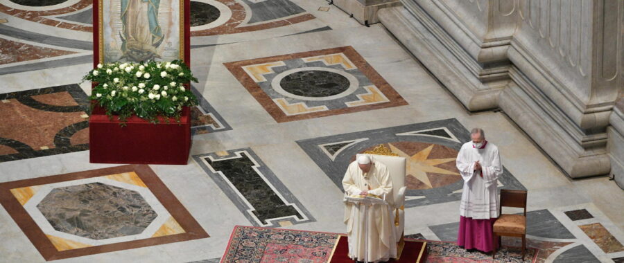 papież franciszek guadelupe watykan