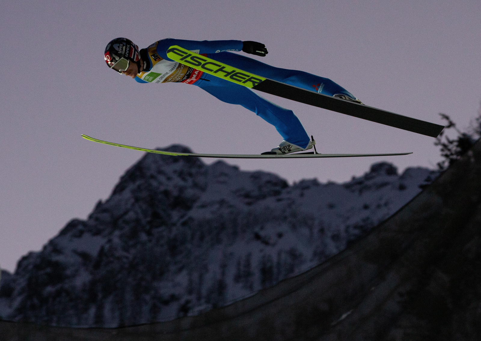 Puchar Świata w Skokach narciarskich w Planicy fot. EPA/VID PONIKVAR 

