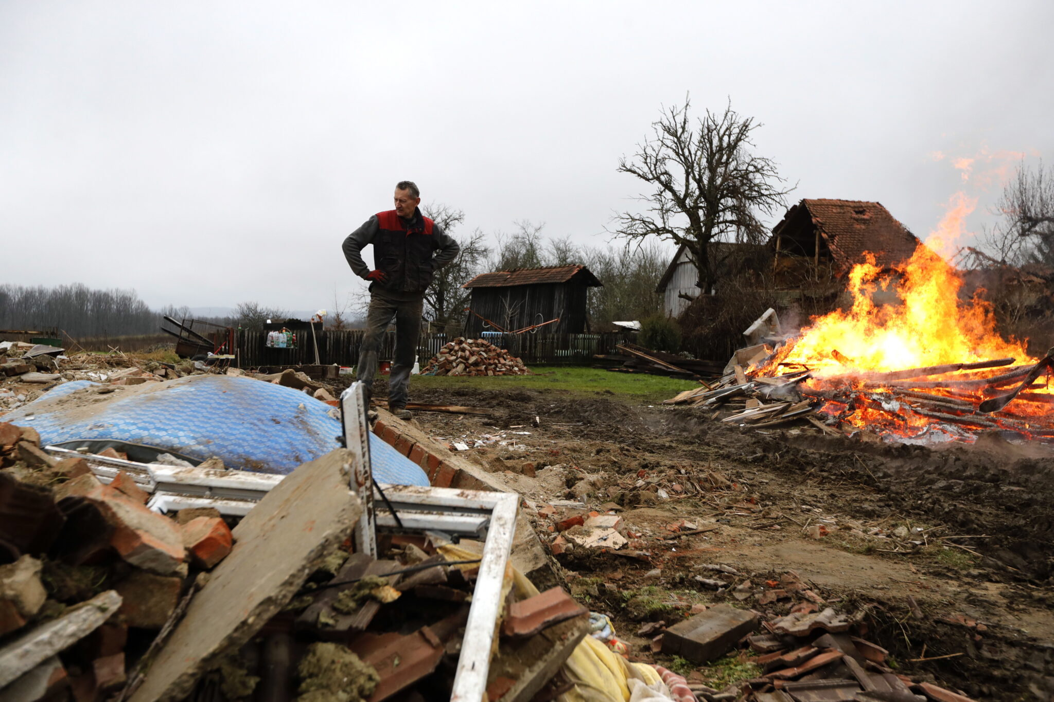tRZĘSIENIE ziemi w Chorwacji przyniosło wiele zniszczeń. fot. EPA/ANTONIO BAT 