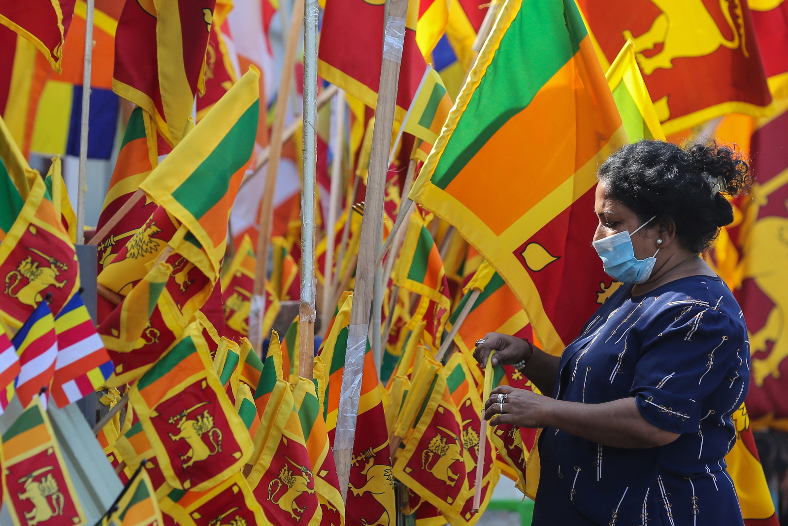 Dzień Niepodległości na Sri Lance EPA/CHAMILA KARUNARATHNE 