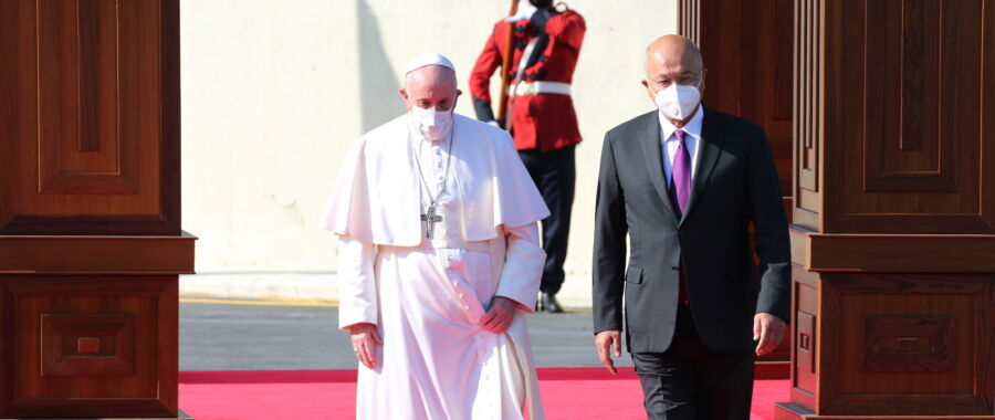 papież w iraku
