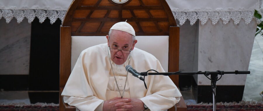 papież franciszek w iraku fot.