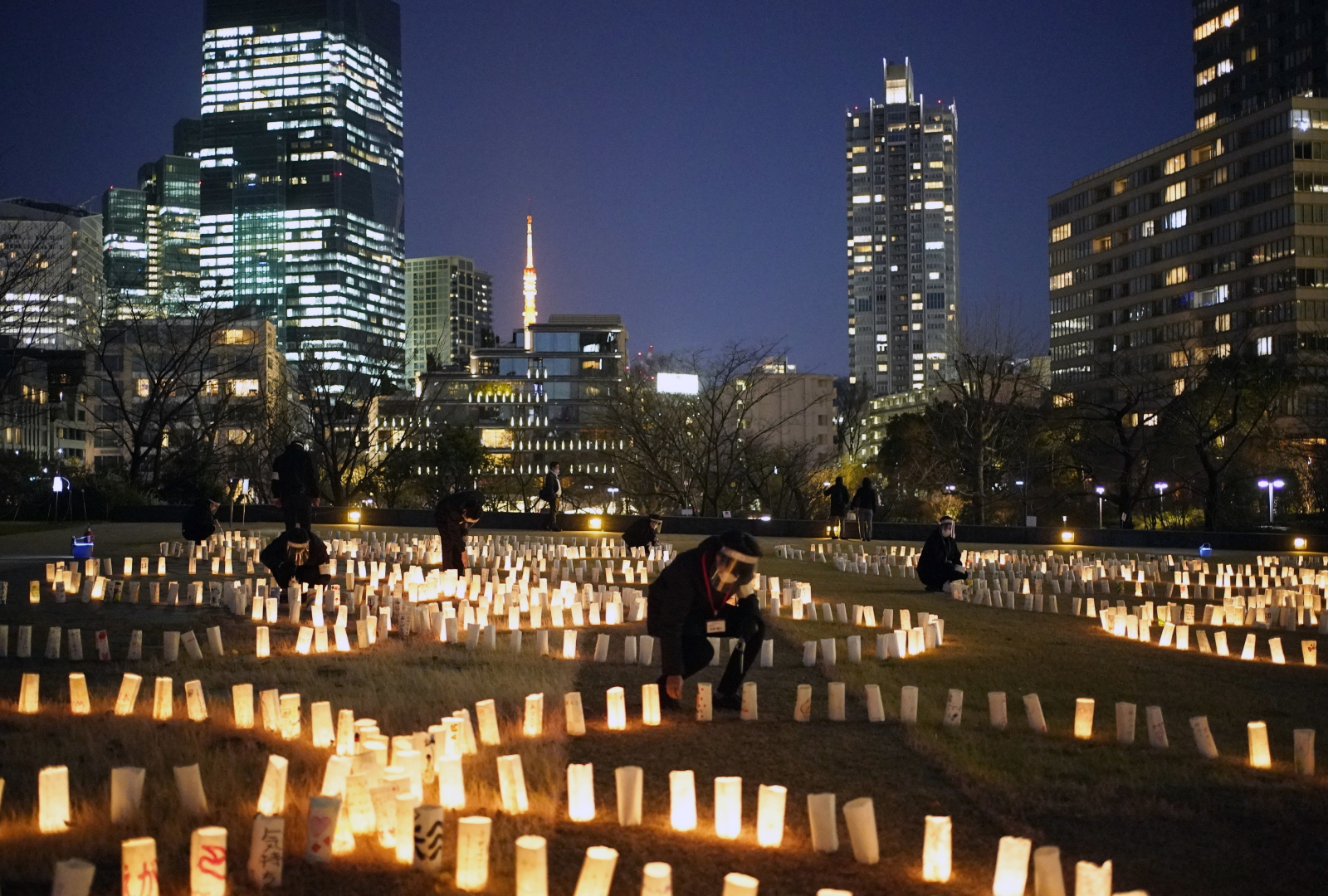 Japonia, 10 rocznica trzęsienia ziemi i tsunami EPA/FRANCK ROBICHON 