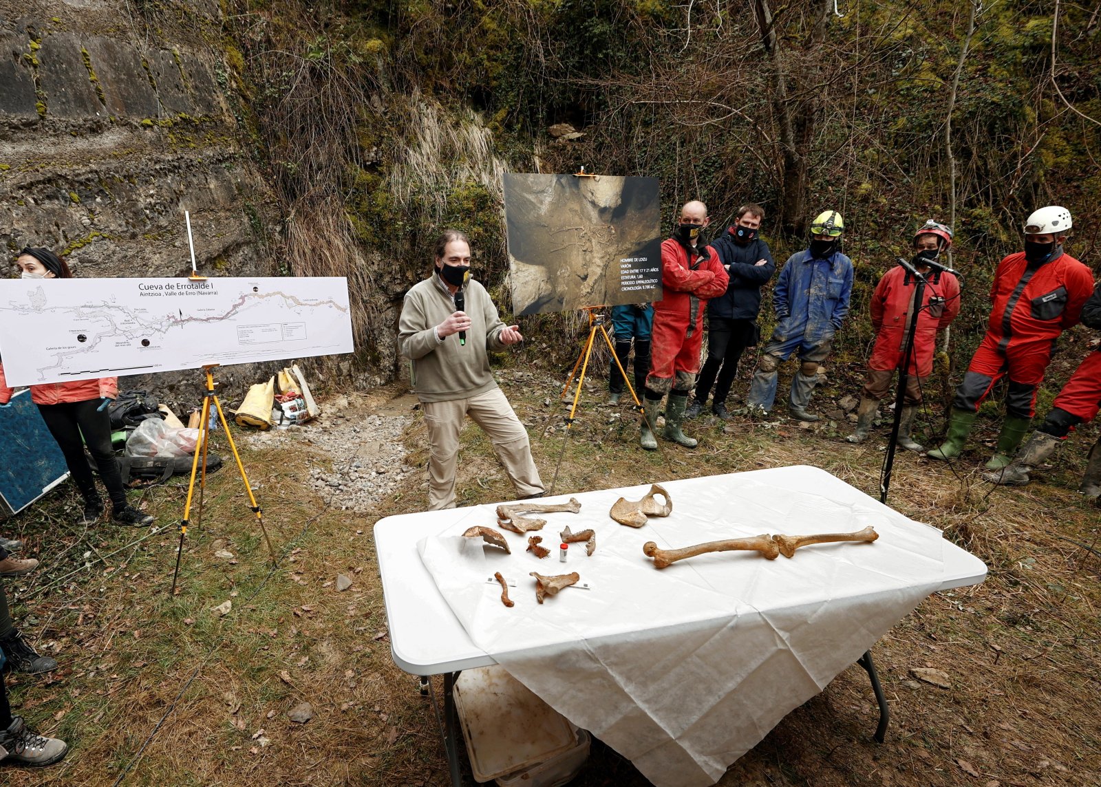 Wykopaliska archeologiczne w Hiszpanii fot. EPA/Jesus Diges 
