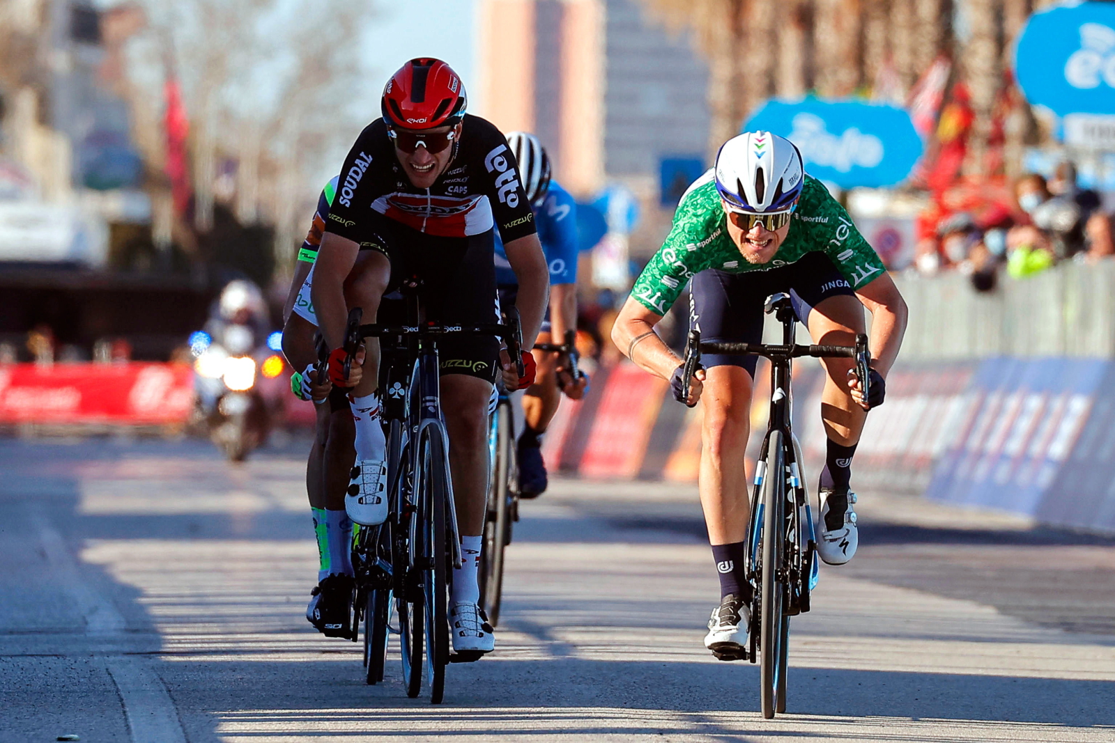 Mads Wurtz Schmidt zwycięzca Tirreno-Adriatico EPA/LUCA BETTINI 
.