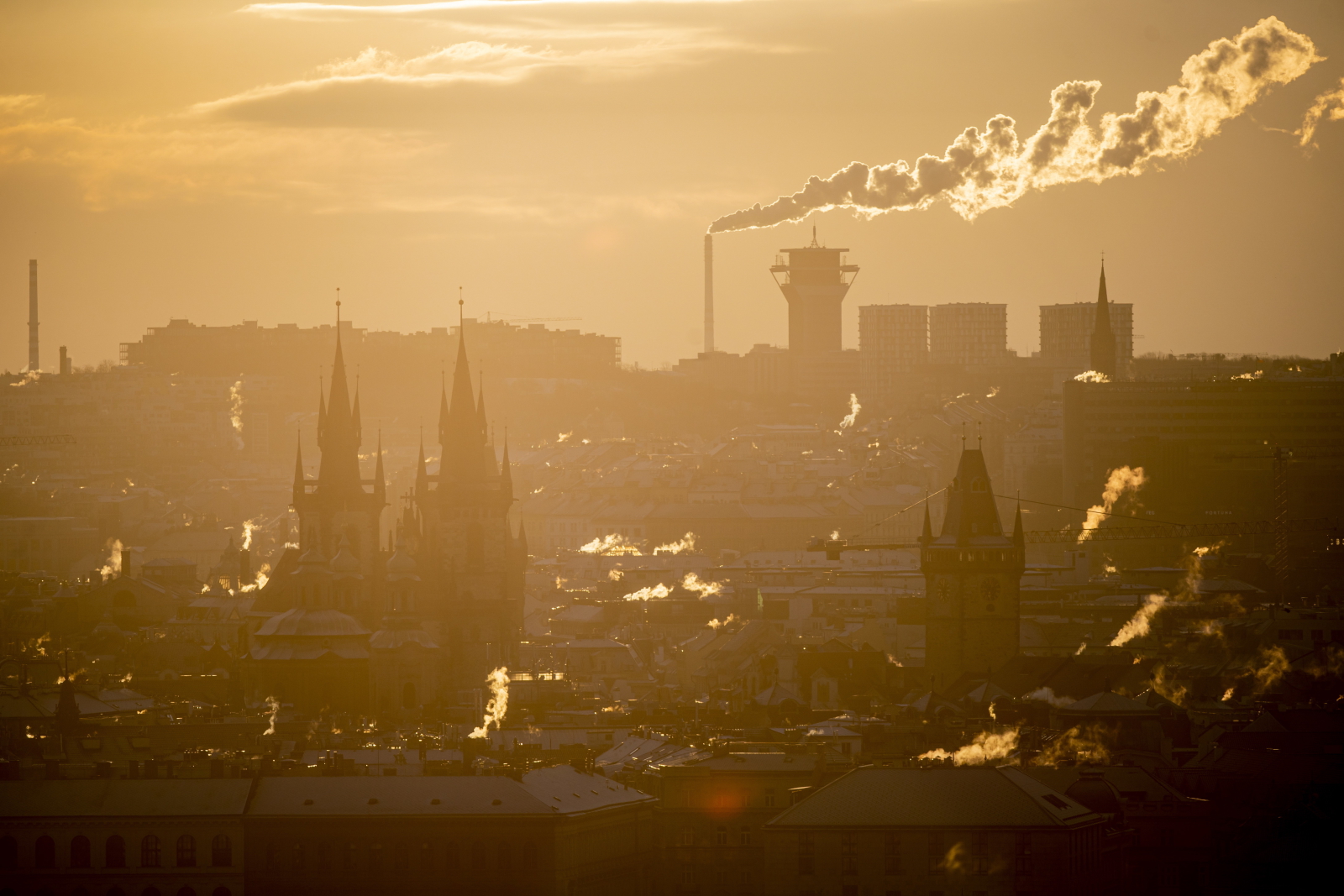 Pierwszy dzień wiosny w Czechach fot. EPA/MARTIN DIVISEK 