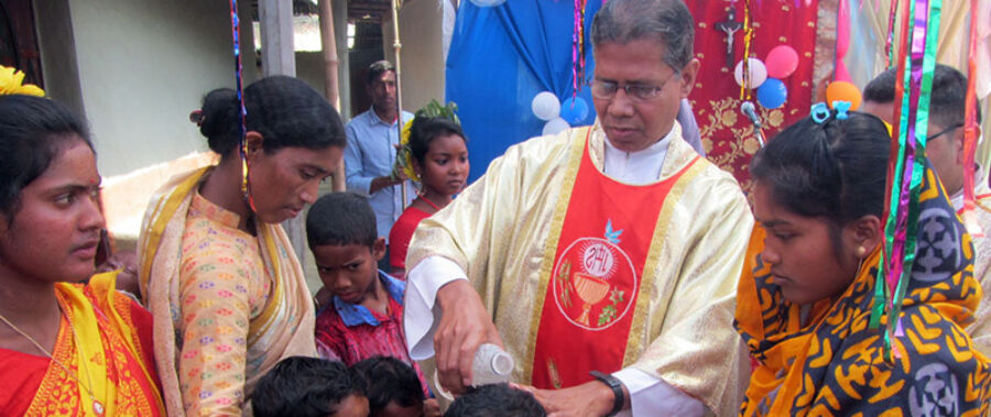 masowy chrzest bangladesz