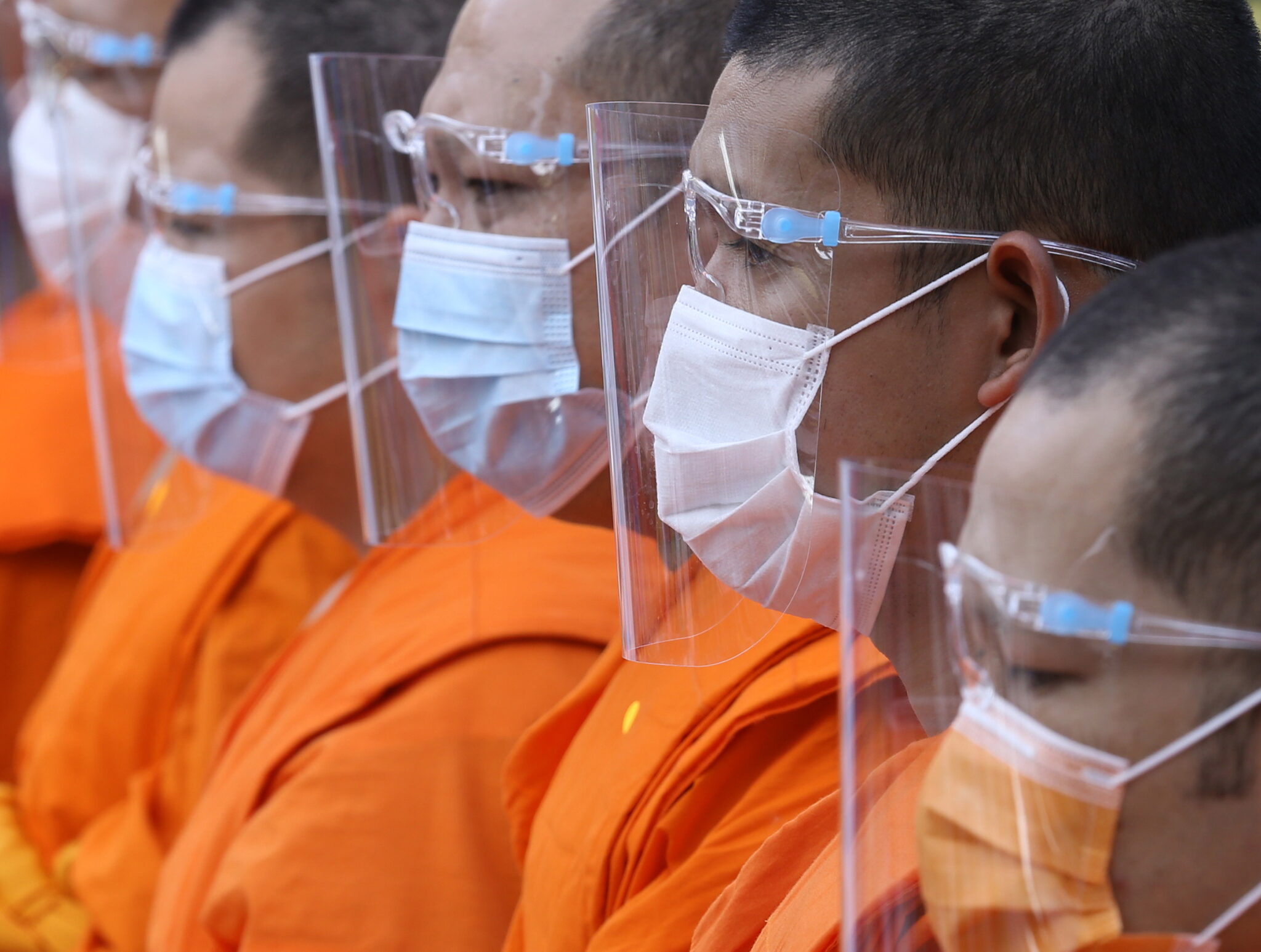 Tajlandia. Swiat w pandemii. fot. EPA/NARONG SANGNAK