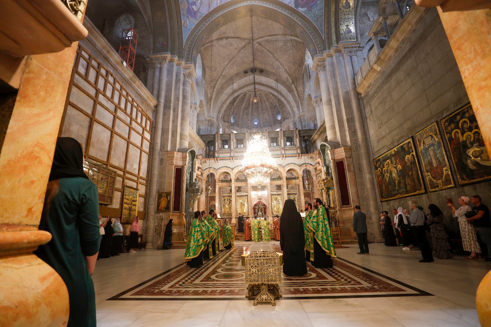 Niedziela Palmowa w Kościele prawosławnym, Izrael EPA/ATEF SAFADI 