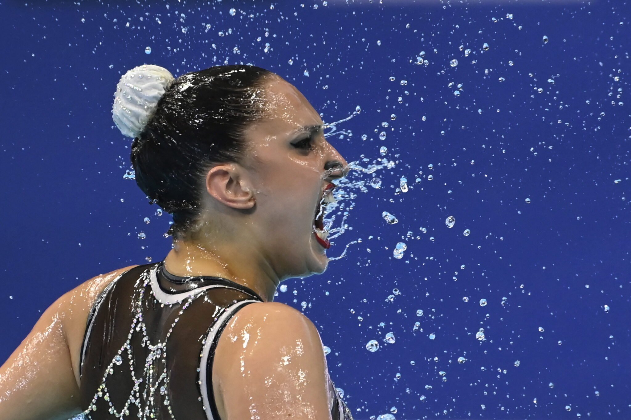 Pływaczka Ariel Nassee podczas European Aquatics Championships w budapeszcie, fot. EPA/Tamas Kovacs