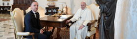 papież Franciszek z prezydentem argentyny