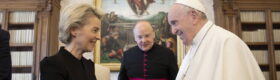 papież Franciszek ursula van der layen