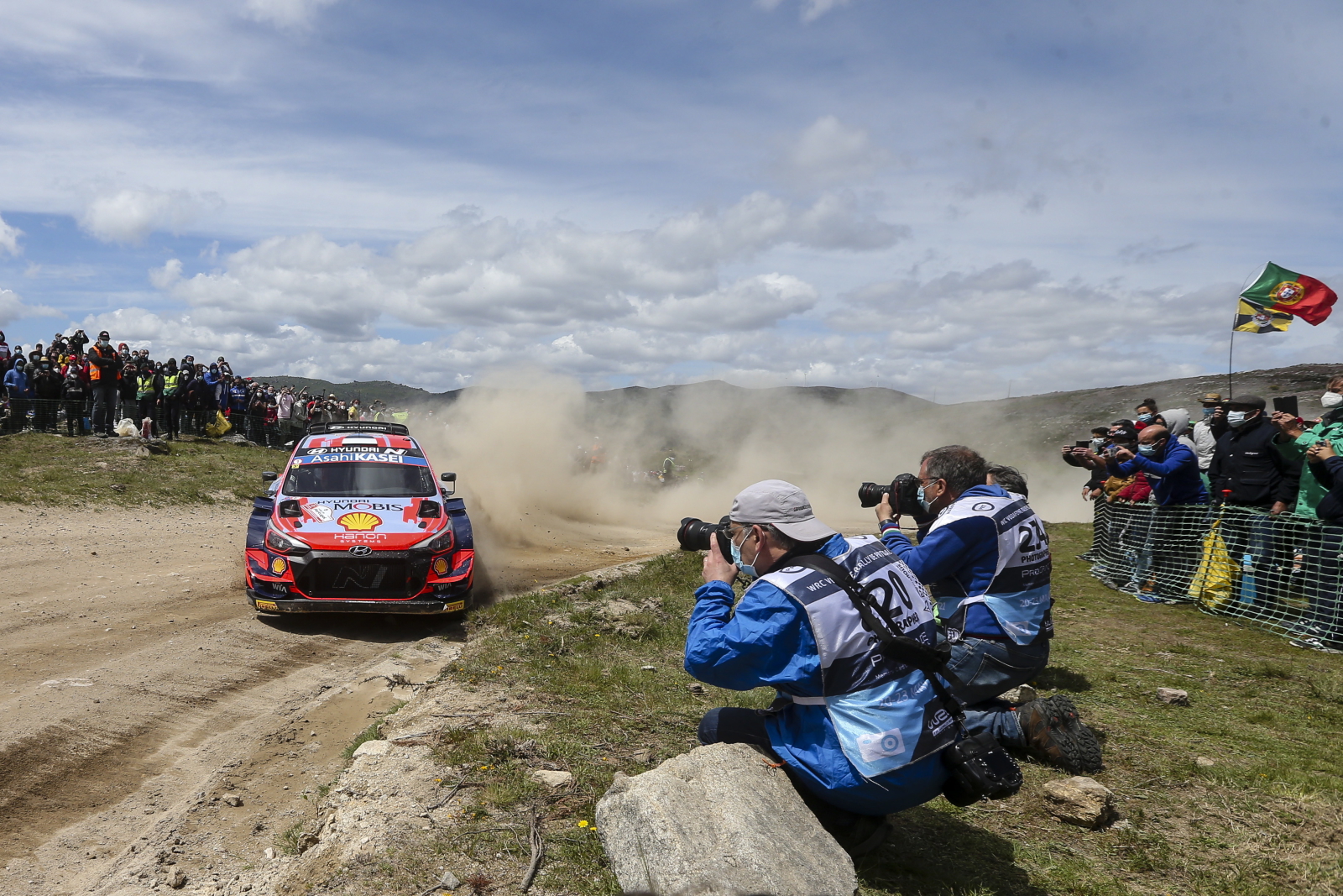 WRC w Portugalii fot. EPA/JOSE COELHO 