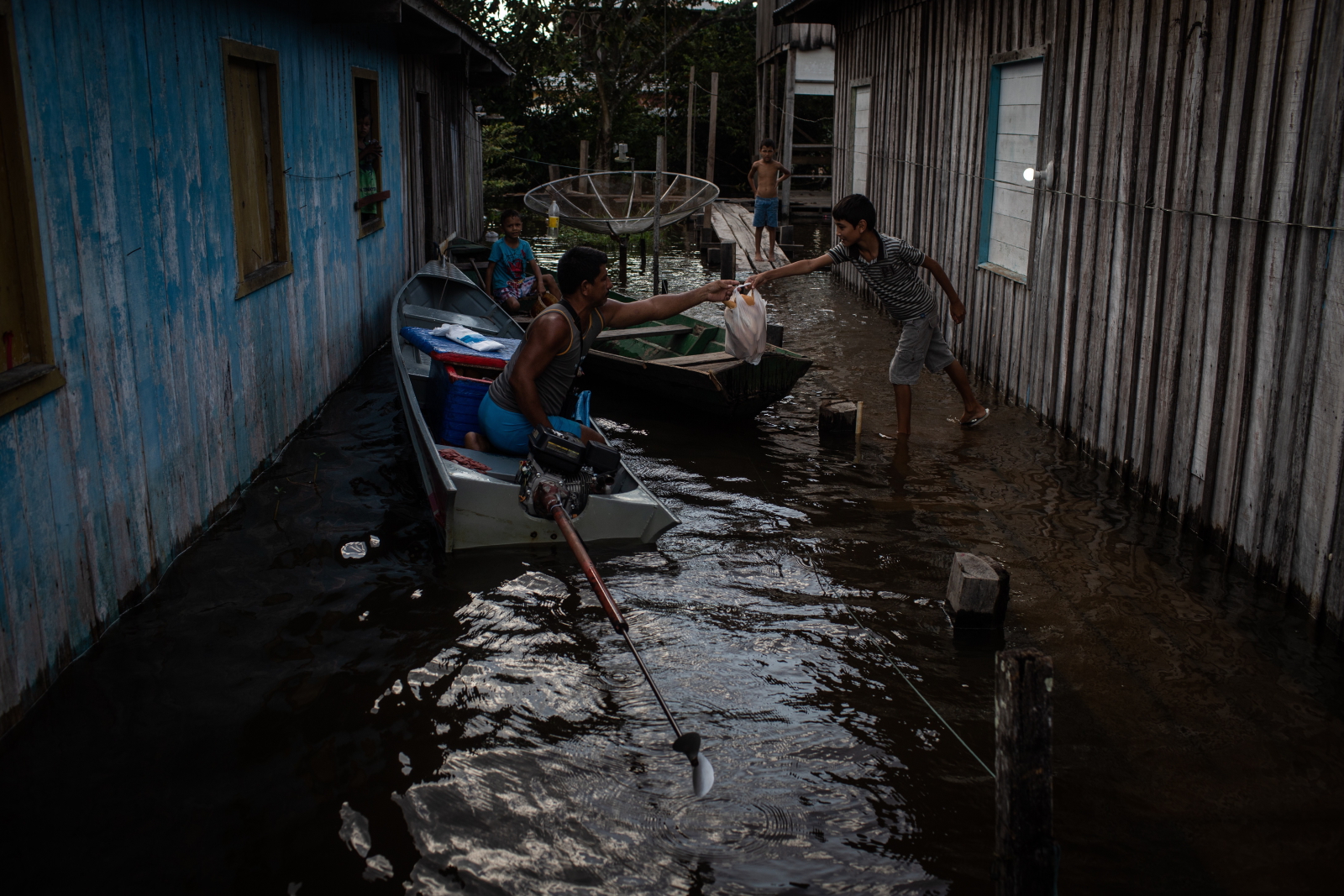 Brazylia, powódź EPA/Raphael Alves  