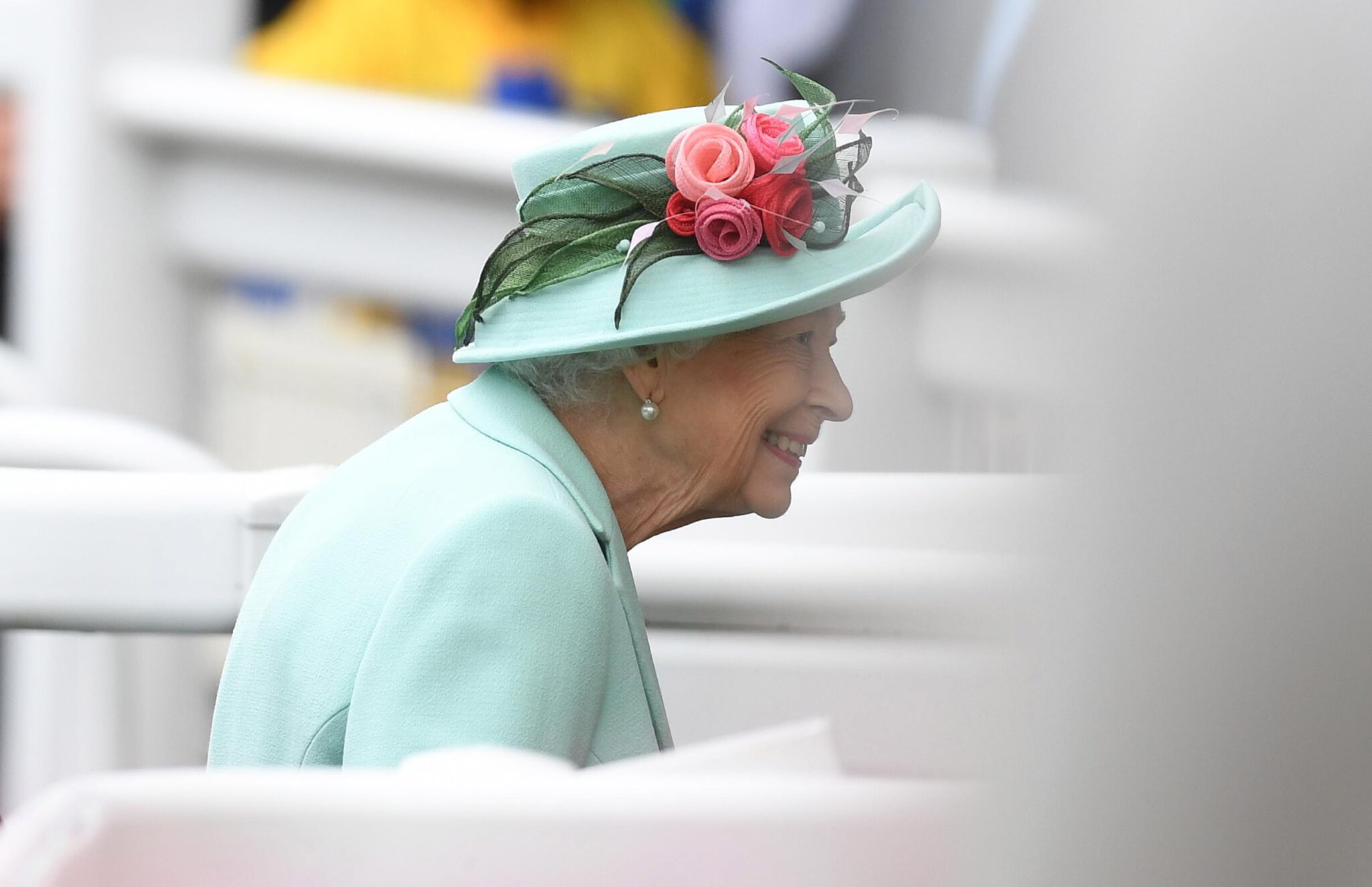 Brytyjska królowa Elżbieta II uczestniczy w piątym dniu Royal Ascot w Ascot w Wielkiej Brytanii, fot. EPA/NEIL HALL 
