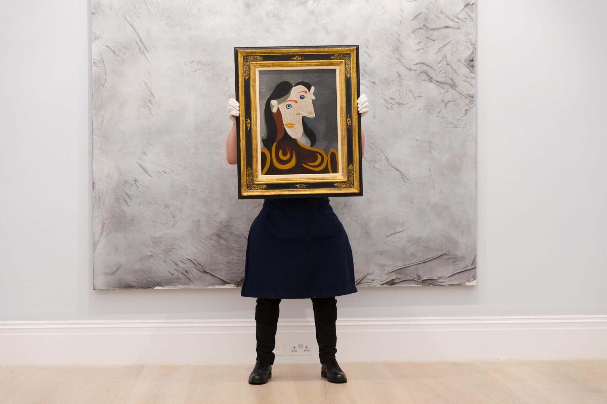 Londyn: Obraz Pabla Picasso wystawiony na aukcję. fot. EPA/VICKIE FLORES