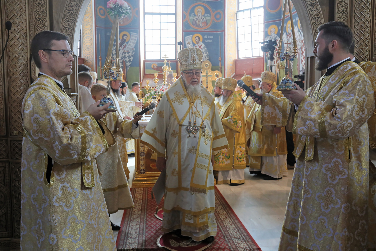 Supraśl, wyświęcenie Cerkwi Zwiastowania NMP PAP/Artur Reszko