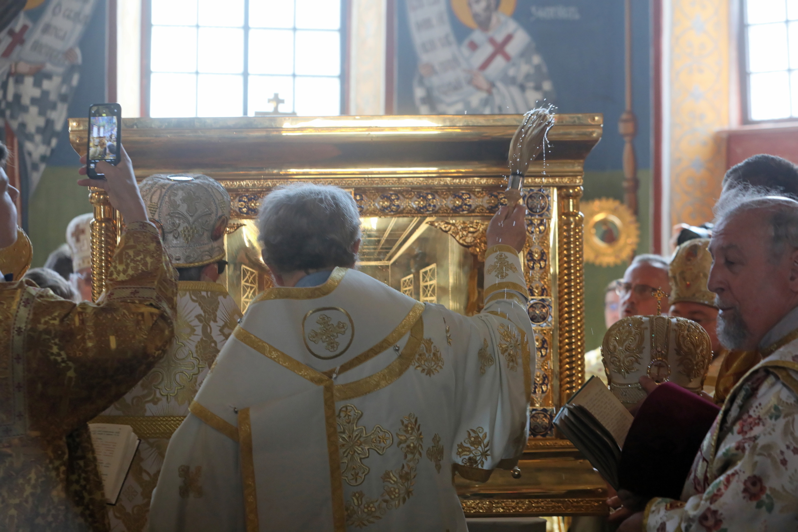 Supraśl, wyświęcenie Cerkwi Zwiastowania NMP PAP/Artur Reszko